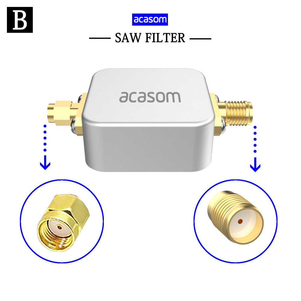 Professional 915MHz SAW Filter for Helium & LoRaWAN | <3.2dB In