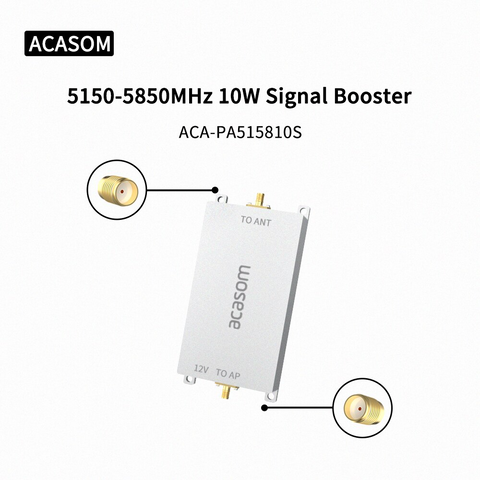 5.15GHz-5.85GHz 10W Drone Signal Amplifier Extender Signal Booster