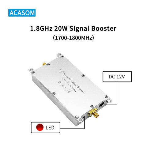 1.8GHz 10W/20W/25W Drone Signal Booster Amplifier Extender Module