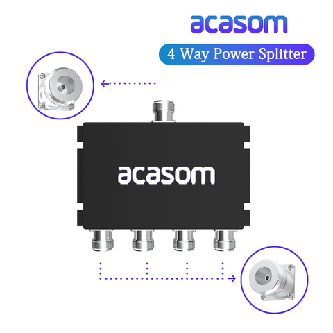 2000MHz-6000MHz 4 Way Microstrip Line Power Divider Splitter