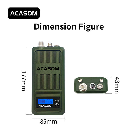 400MHz-500MHz 50W Portable FPV Drone Jammer Blocker