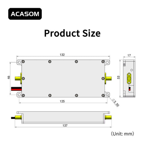 100-400MHz Ultra-High-Power Amplifier for FPV Drone TX & UAV Systems