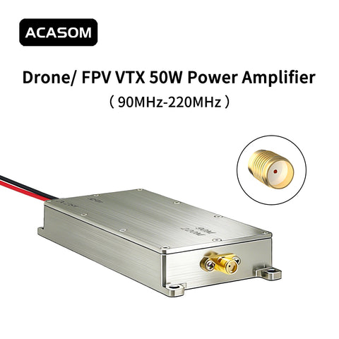 433 МГц 20 Вт RF усилители высокой мощности беспроводной расширитель сигнала источник сигнала развертки для дрона 