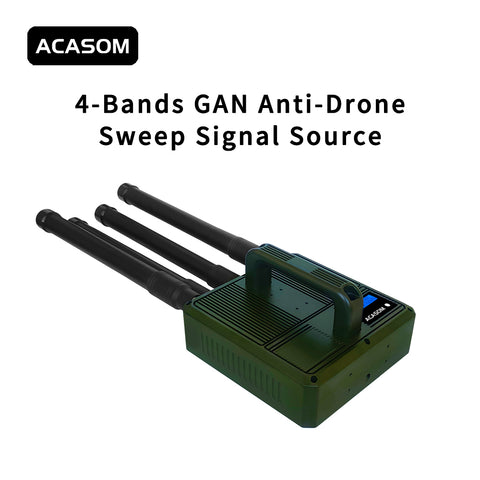 900MHz-5.8GHz  4 Bands Anti Drone Portable Drone Signal Jammer Blocking Device VIC-4