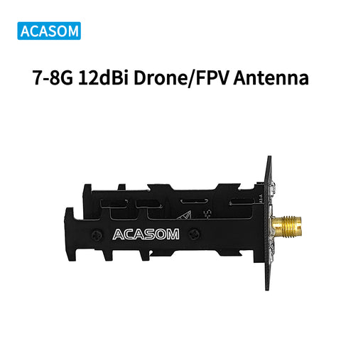 7-8GHz 12dBi Directional Panel Antenna | Wideband 6.5-8GHz | High Efficiency >90%