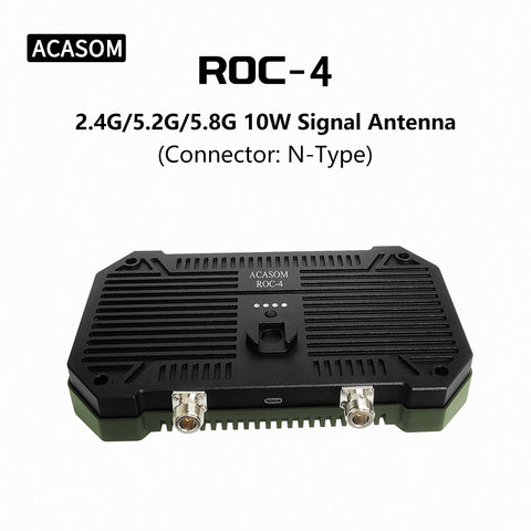 2.4G/5.8G 10W Dual-band Signal Booster Antenna Range Extender ROC-4