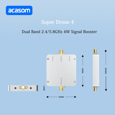 2.4GHz-2.5GHz Dual Band Signal Amplifier Booster Module