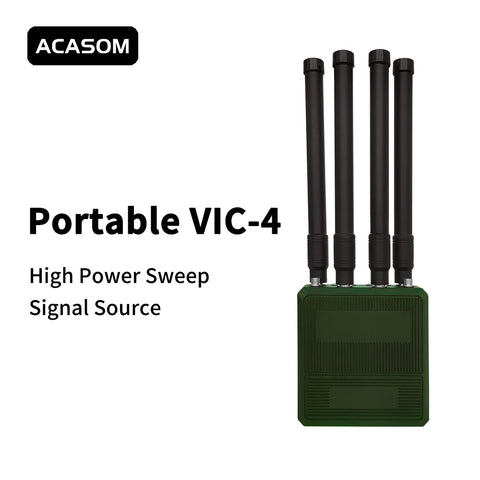 433MHz/900MHz 4 Channel Long Distance Drone Signal Jammer VIC-4