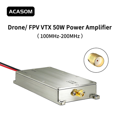 100-200MHz Ultra-High-Power Amplifier for Extreme-Range Drone & UAV Systems
