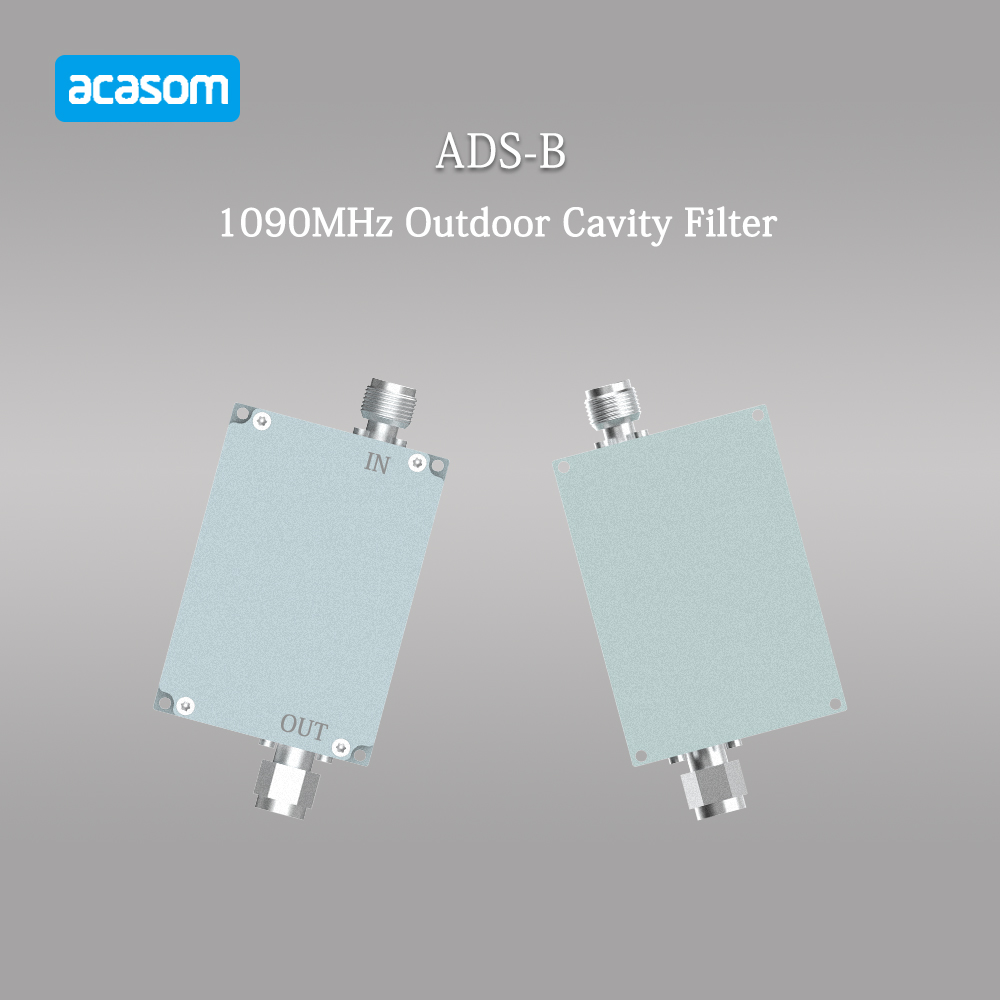 1090MHz Outdoor Cavity Filter ADS-B Flight Tracker | ACASOM