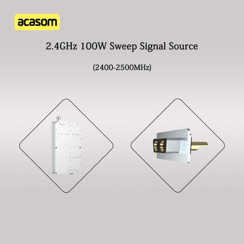 100W RF High Power Amplifier Signal Sweep Source For 900MHz 1.2G 1.6G 2.4G