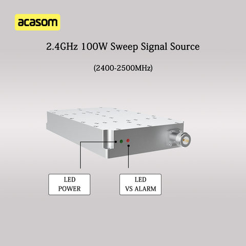 100W RF High Power Amplifier Signal Sweep Source For 900MHz 1.2G 1.6G 2.4G