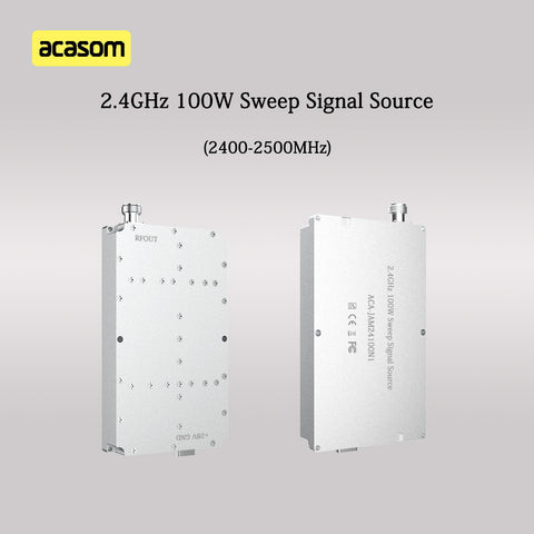 100W RF High Power Amplifier Signal Sweep Source For 900MHz 1.2G 1.6G 2.4G