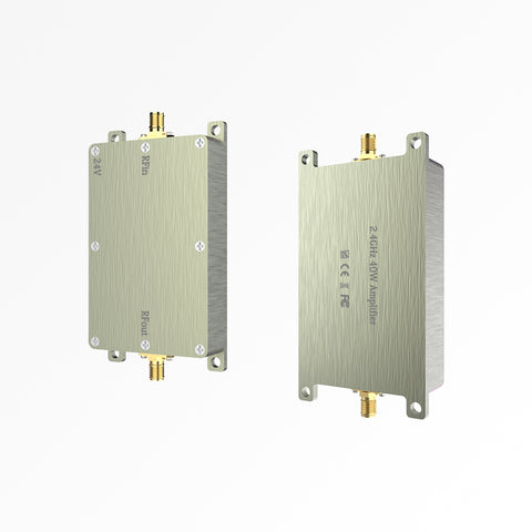 Amplificadores de alta potencia RF de 2,4 GHz, 40W, extensor de señal inalámbrico, bloqueador antidron para Dron WiFi6