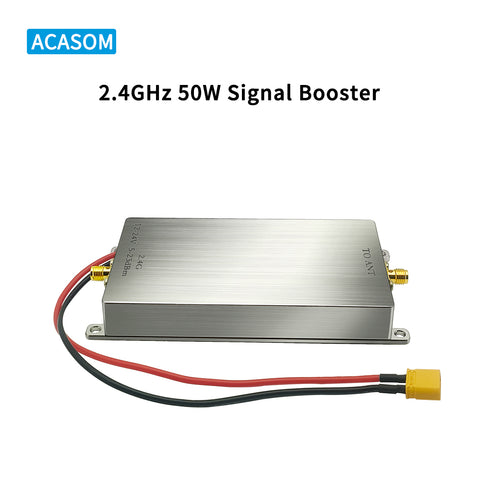 2.4GHz Signal Booster & Range Extender | 60X Power Amplifier for WiFi FPV Drones & Wireless Cameras