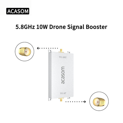 5.8GHz 10W Drone Signal Amplifier Extender Booster Module
