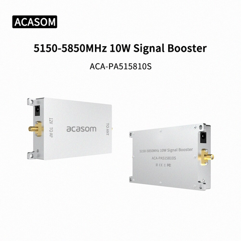 5.15GHz-5.85GHz 10W Drone Signal Amplifier Extender Signal Booster