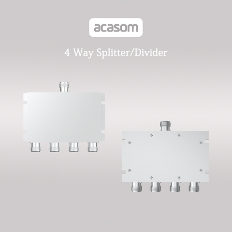 400MHz-6000MHz 4 Way Microstrip Line Splitter Power Divider