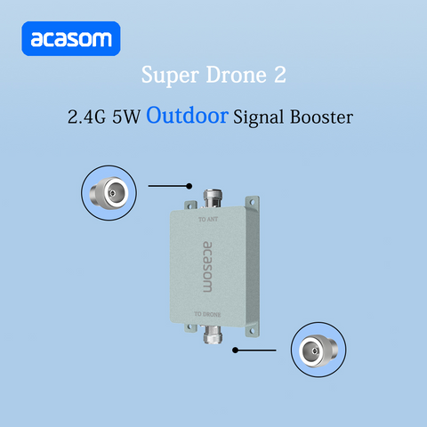 2.4GHz-2.5GHz 20W-27W AGC Outdoor Signal Booster Extender