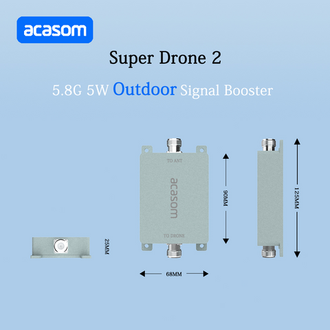 Outdoor WiFi Drone 5.8GHz 5W Wifi Signal Amplifier Wireless Repeater Booster WIFI Router Range Extender