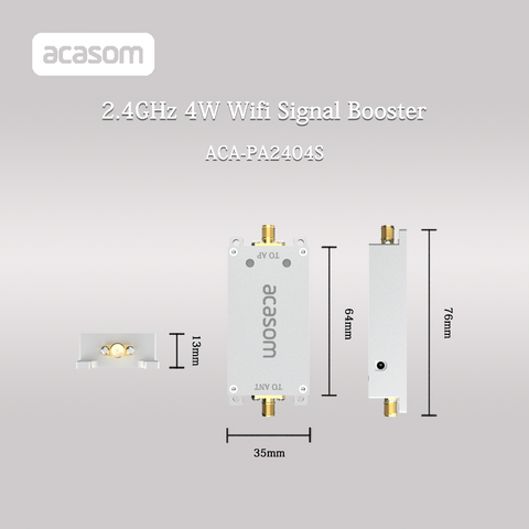 WiFi 2.4GHz 4W Wifi Signal Amplifier Wireless Repeater Booster WIFI Router Range Extender