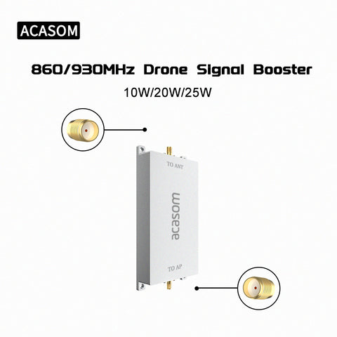 868MHz-915MHz 10W/20W/25W Drone Signal Amplifier Extender Module