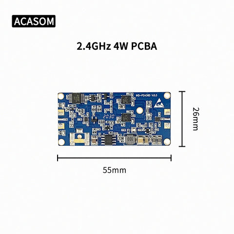 2.4GHz 4W Drone Signal Booster PCBA for Signal Amplifer