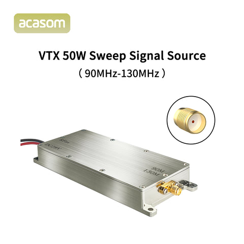 90-130MHz 50W High-Power VCO Drone Jammer Module | Tactical Broadband Signal Blocker | Military-Grade Anti-Interference Device