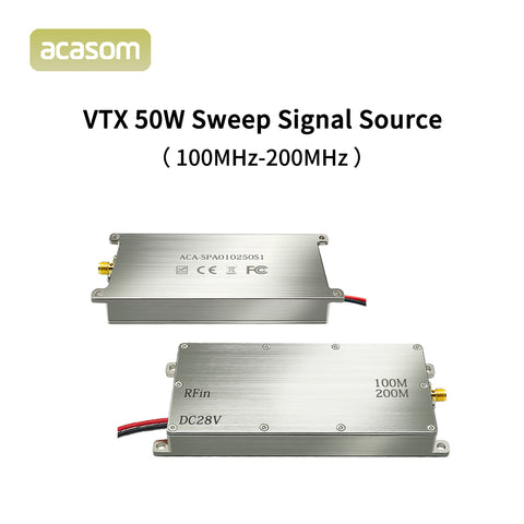 100-200MHz 50W High-Power VCO Drone Jammer Module | Tactical Broadband Signal Blocker | Military-Grade Anti-Interference Device