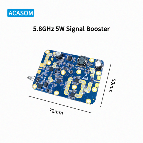 5.8GHz 5W  Wireless Broadband Amplifier Power Range Signal Booster Module