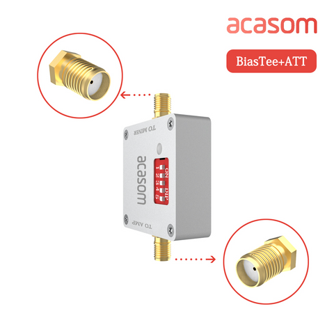 868 МГц 915 МГц Super Biastee с аттенюатором Блок питания RF Biastee Feeder RF Blocker ДЛЯ ГЕЛИЯ