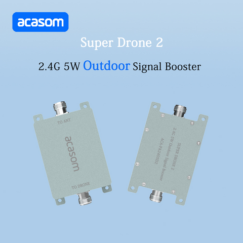 2.4GHz-2.5GHz 20W-27W AGC Outdoor Signal Booster Extender