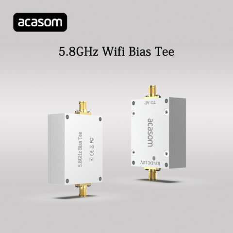 WiFi 5GHz 5.15GHz 5.85GHz Power Supply Bias Tee RF Bias Feeder for WIFI ZIGBEE BLUETOOTH