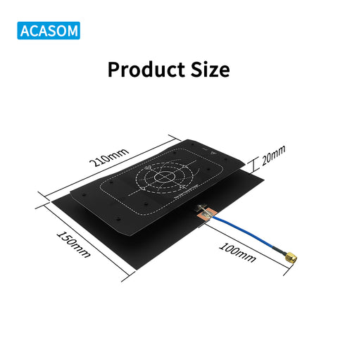 1.2GHz 10dBi High Gain Drone Antenna - Long Range for Industrial & FPV Drones