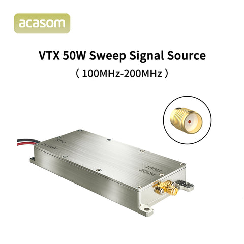 100-200MHz 50W High-Power VCO Drone Jammer Module | Tactical Broadband Signal Blocker | Military-Grade Anti-Interference Device