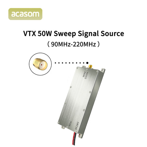 90-220MHz 50W High-Power VCO Drone Jammer Module | Tactical Broadband Signal Blocker | Military-Grade Anti-Interference Device