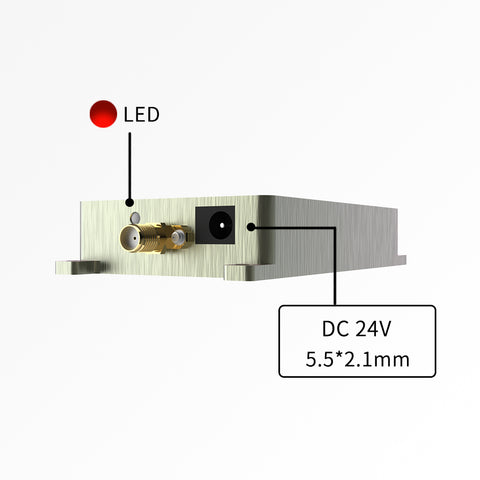 Amplificadores de alta potencia RF de 2,4 GHz, 40W, extensor de señal inalámbrico, bloqueador antidron para Dron WiFi6