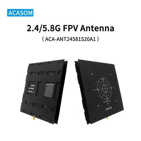 2.4GHz/5.8GHz High-Gain Dual-Band Drone Antenna V2 - 15dBi & 20dBi for Extreme Long-Range FPV