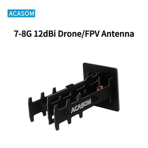 7-8GHz 12dBi Directional Panel Antenna | Wideband 6.5-8GHz | High Efficiency >90%
