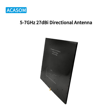 5-7GHz 27dBi Ultra High-Gain Directional Antenna | Super Flat Panel for Long-Range FPV, Drone & UAV Data Links