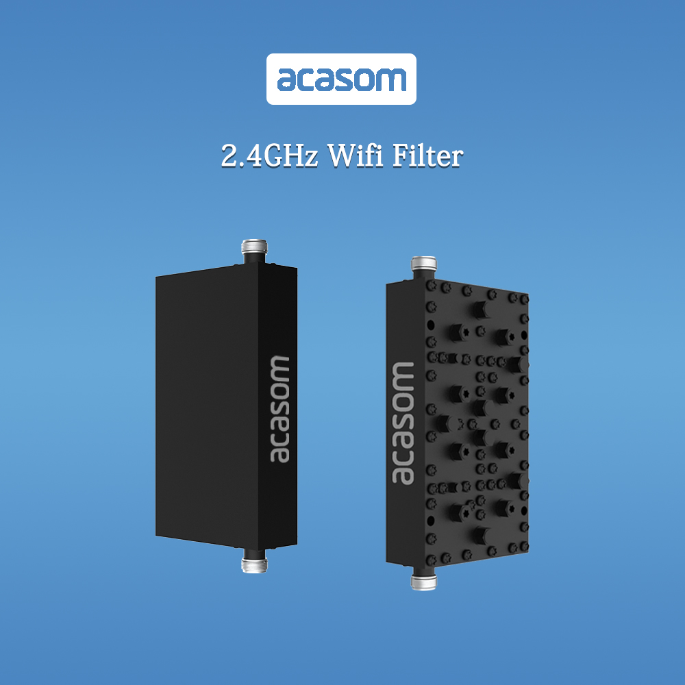 2.4GHz Indoor Bandpass 20MHz channel1 2402MHz to 2422MHz Cavity Filter