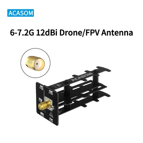 6-7.2GHz 12dBi High-Gain Directional Antenna for Drone and Professional FPV
