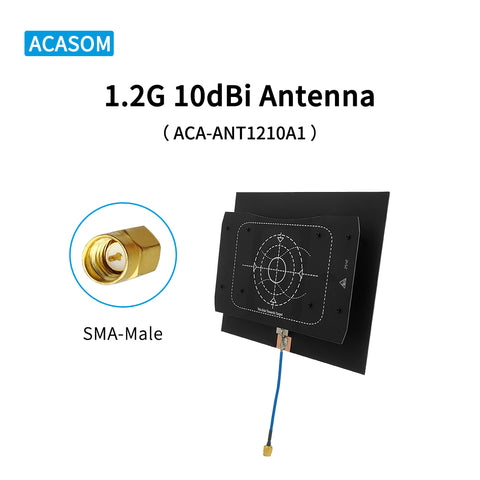 1.2GHz 10dBi High Gain Drone Antenna - Long Range for Industrial & FPV Drones