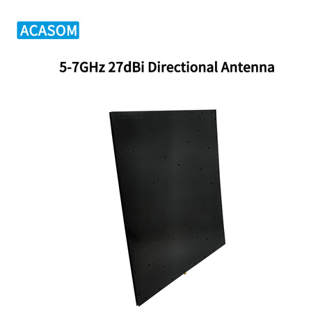 5-7GHz 27dBi Ultra High-Gain Directional Antenna | Super Flat Panel for Long-Range FPV, Drone & UAV Data Links