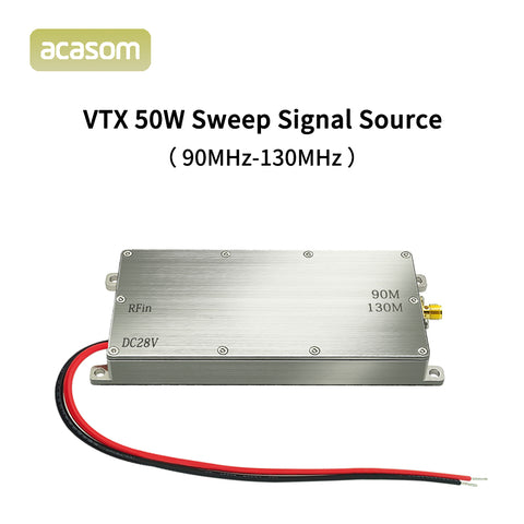 90-130MHz 50W High-Power VCO Drone Jammer Module | Tactical Broadband Signal Blocker | Military-Grade Anti-Interference Device