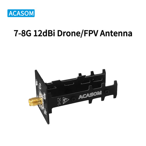 7-8GHz 12dBi Directional Panel Antenna | Wideband 6.5-8GHz | High Efficiency >90%