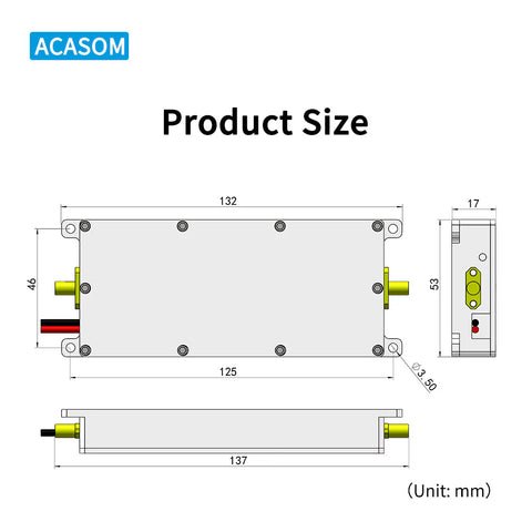 433 МГц 20 Вт RF усилители высокой мощности беспроводной расширитель сигнала источник сигнала развертки для дрона 