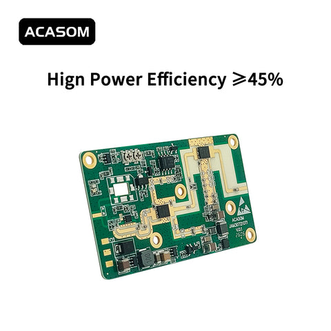 6-7.2GHz 5W Broadband Ultra-Light FPV VTX Amplifier PCBA | 37dBm GaN Booster for 6GHz Drone Video & WiFi 6E/7 | 35dB Gain, 8.7g, 22-28V