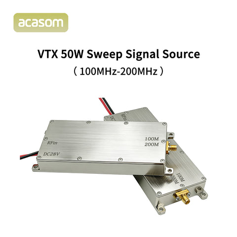 100-200MHz 50W High-Power VCO Drone Jammer Module | Tactical Broadband Signal Blocker | Military-Grade Anti-Interference Device