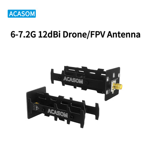 6-7.2GHz 12dBi High-Gain Directional Antenna for Drone and Professional FPV
